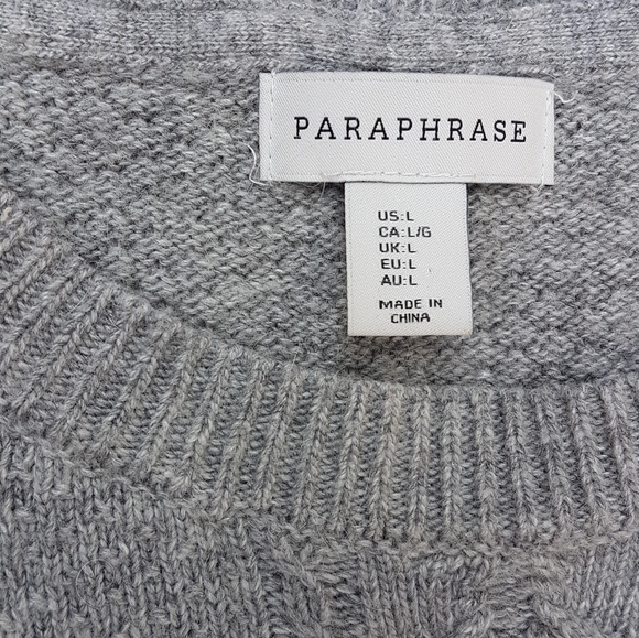 PAPRAPHRASE sweater dress - Picture 2 of 11